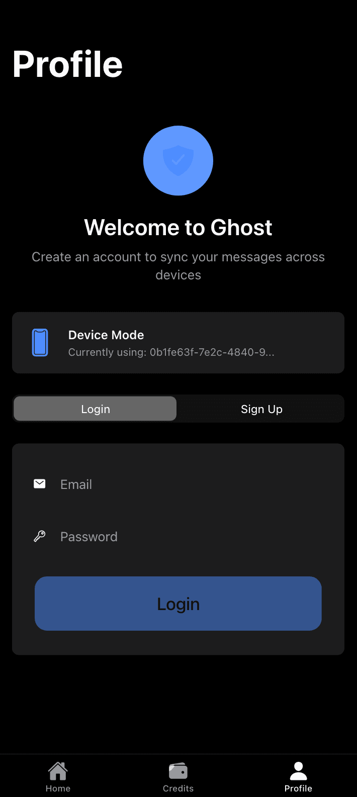 Ghost App Screenshot 4