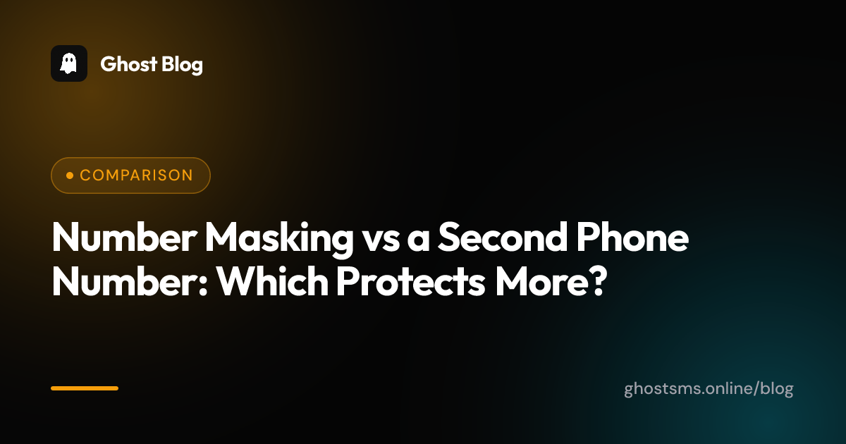 Number Masking vs a Second Phone Number: Which Protects More?