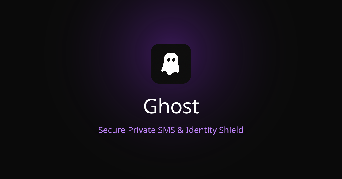 GhostSMS screenshot 1